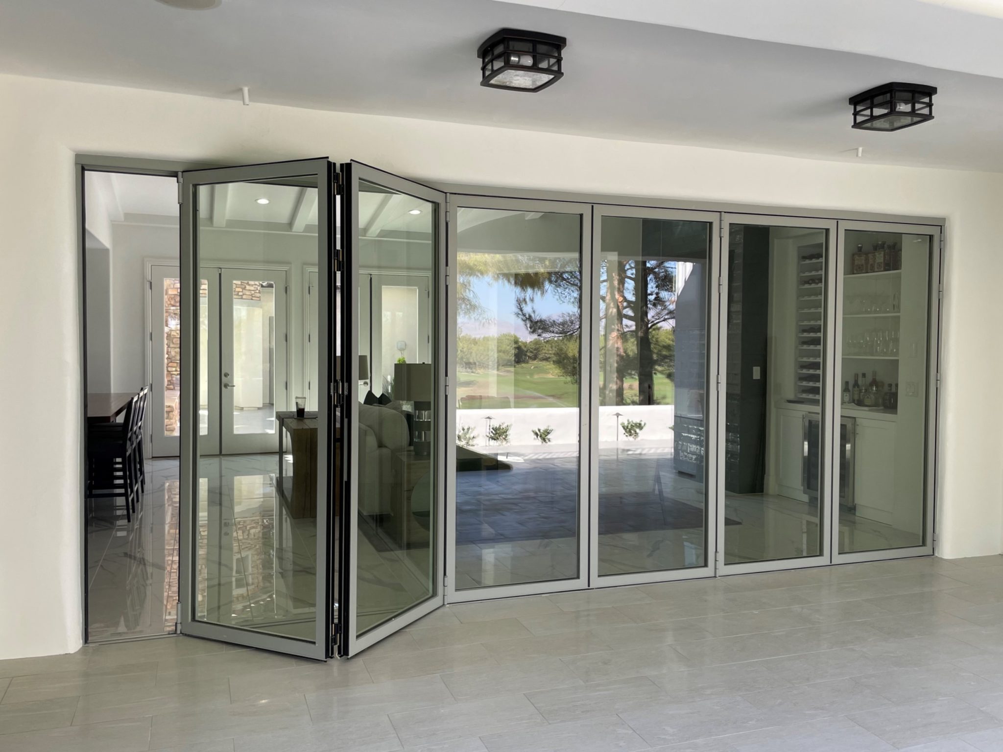 Series 9200 BiFold Doors All Weather Architectural Aluminum